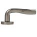 Jigtech Black Nickel Door Handles on Round Rose - Solar Range 