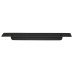 Olde Forge Flush Handle - 203 x 53mm - Matt Black