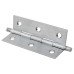 Solid Drawn Finial Butt Cabinet Hinge - 64 x 35 x 1.45mm - Satin Chrome - Pair Solid Drawn Finial Butt Cabinet Hinge - 64 x 35 x 1.45mm - Satin Chrome - Pair