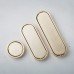 Exel Eccles Oval Flush Cabinet Pull Handle - 150 x 47mm - Satin Brass