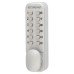 Securefast Easy Code Change Push Button Code Lock and Latch - Holdback Option - Satin Chrome Securefast Easy Code Change Push Button Code Lock and Latch - Holdback Option - Satin Chrome