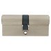 Exel 5 Pin 70mm Euro Double Cylinder - 35 + 35mm - Polished Nickel - Keyed to Differ