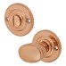 Hampstead Bathroom Turn & Release - 40mm Diameter - Polished Copper
