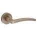 Serozzetta by Carlisle Brass Tavira Latch Door Handle on Rose Ultimate Door Kit - Antique Brass