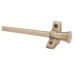 Exel Stair Rod with Fluted Finials - 900mm Length - Antique Brass