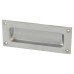 Exel Rectangular Flush Cabinet Pull Handle - 102 x 45mm - Satin Chrome
