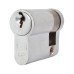 Eurospec 5 Pin 40mm Euro Single Cylinder - 30 + 10mm - Satin Chrome - Master Keyed