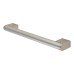 Exel 14mm D-Bar Cabinet Pull Handle - 160mm Centres - Brushed Nickel