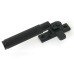 From The Anvil Brompton Knurled Locking Mortice & Hook Plate Window Fastener - Left - Matt Black