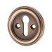 Jedo Parisian Escutcheon - 42mm Diameter - Keyhole - Antique Brass Jedo Parisian Escutcheon - 42mm Diameter - Keyhole - Antique Brass