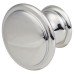 Exel Rim Round Cabinet Knob - 30mm Diameter - Polished Chrome Exel Rim Round Cabinet Knob - 30mm Diameter - Polished Chrome