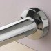 Rothley 40mm Concealed Fixing Flange - 23mm Length - Brushed Nickel