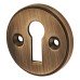 Exel Escutcheon - 40mm Diameter - Keyhole - Antique Brass Exel Escutcheon - 40mm Diameter - Keyhole - Antique Brass