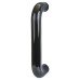 Hoppe AR602/220 Nylon D-Bar Door Pull Handle - Bolt Fix - 220mm c/c - Ebony Black