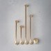 Exel Keswick 7mm D-Bar Cabinet Pull Handle - 128mm Centres - Satin Brass