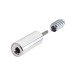 Bramah Rola Wooden Sash Window Stop - 31mm - Polished Chrome - 2 Body + 4 Inserts