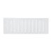 Hit & Miss Vent - 271 x 95mm - 4400mmÂ² Free Air Flow - White Plastic