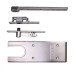 GEZE TS500NV Accessory Pack - Double Action - Satin Stainless Steel