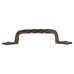 Olde Forge 7mm Twisted D-Bar Cabinet Pull Handle - 120mm Centres - Pewter Effect