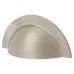 Crofts & Assinder Monmouth Cabinet Cup Handle - 64mm Centres - Brushed Satin Nickel