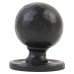 Olde Forge Ball Cabinet Knob - 32mm Diameter - Antique Black Iron Olde Forge Ball Cabinet Knob - 32mm Diameter - Antique Black Iron