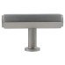 Alexander & Wilks Vesper Hex 14mm T-Bar Cabinet Knob - 55 x 33mm - Satin Nickel