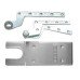 GEZE TS500NV Accessory Pack - Single Action - Satin Stainless Steel
