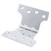 Parliament Hinge - 100 x 75 x 125mm - Polished Chrome - Pair