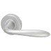 Heritage Brass by M Marcus Satin Chrome Door Handles on Round Rose - Sutton Range 