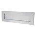 Letter Plate - 350 x 115mm - Polished Chrome Letter Plate - 350 x 115mm - Polished Chrome