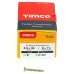 TIMCO Solo Chippy Pozi Countersunk Wood Screws - 3.5 x 30mm - Yellow Zinc - Pack of 200