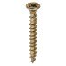 TIMCO Solo Chippy Pozi Countersunk Wood Screws - 3.5 x 30mm - Yellow Zinc - Pack of 200