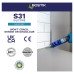 Bostik S31 Neutral Sanitary Sealant - 310ml - Grey
