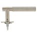 Jigtech Satin Stainless Steel Knurled Door Handles on Round Slim Rose - Schema Teckna Range 