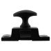 Hampstead Box Style Cupboard Catch - 55 x 40 x 35mm - Matt Black