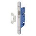 Hampstead DIN Euro Mortice Nightlatch - 85mm Case - 60mm Backset - Radius - Polished Stainless