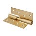 Rising Butt Door Hinge - 102 x 76 x 2mm - Right Hand - Electro Brass - Pair
