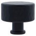 Alexander & Wilks Leila Hammered Round Cabinet Knob - 35mm Diameter - Matt Black Alexander & Wilks Leila Hammered Round Cabinet Knob - 35mm Diameter - Matt Black