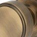 Hampstead Riley Mortice Door Knob - 62mm Rose Diameter - Antique Brass