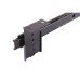 FVG 27mm Ball Bearing Keyboard Slide Drawer Runner - Adjustable Height - 350mm Length - Black