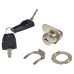 Cam Lock - 19 x 26mm - Keyed to Differ - Nickel Plated 