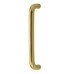 Exel 19mm D-Bar Door Pull Handle - Bolt Fix - 225mm Centres - Polished Brass