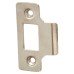 Exel Budget Tubular Latch - 78mm Case - 57mm Backset - Square - Nickel Plated