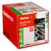 Fischer DuoPower Long Nylon Wall Plug - 10 x 80mm - Red & Grey - Pack of 25 Fischer DuoPower Long Nylon Wall Plug - 10 x 80mm - Red & Grey - Pack of 25