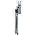 ERA uPVC Maxim Inline Espagnolette Locking Multipoint Multi-Spindle Window Handle - Pol Chrome