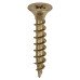 TIMCO Solo Chippy Pozi Countersunk Wood Screws - 5.0 x 30mm - Yellow Zinc - Pack of 200