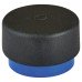 Hoppe AR612 Nylon Floor/Wall Mounted Door Stop - 32 x 20mm - Cobalt Blue