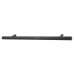 Exel 12mm T-Bar Cabinet Pull Handle - 605mm Centres - Matt Black