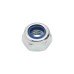 Self Locking Nut Nylon Insert - M6 - Zinc Plated - Pack of 25