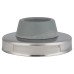 Hampstead Wall Buffer Door Stop - 55 x 26mm - Polished Stainless Steel